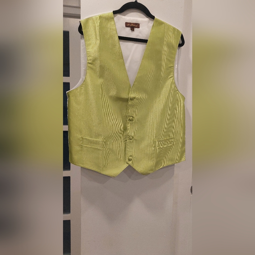 St. Patrick Green and Blue Vest Satin Finish - Picture 3 of 8